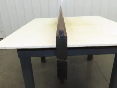 Press Brake Die Offset Z Bend 72-11/16" Long 130° V 7/16" W 3/32" D 1/2" Tang