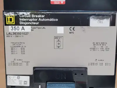 USED SQUARE D LAL36350