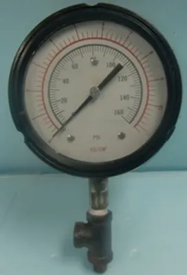 QTY. 1. NO MFG. GAUGE READING 0-11.2 KG/CM2 0-160 ...