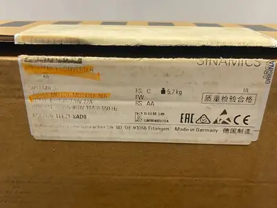 USED SIEMENS SINAMICS S120 SINGLE MOTOR MODULE