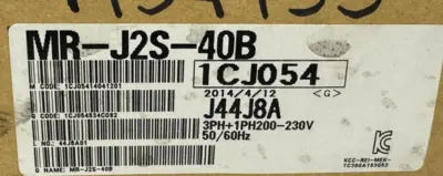 NEW MITSUBISHI MR-J2S-40B SERVO AMPLIFIER MELSERVO MR-J