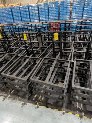 (18) Rolling Material Carts