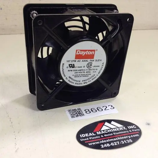 Used DAYTON 3LE74 Fans | Ideal Machinery #622151