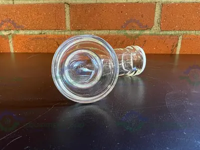 USED BUCHI AG BOROSILICATGLAS 3.3 KATALOG 8801 ELBOW 50MM X 37MM