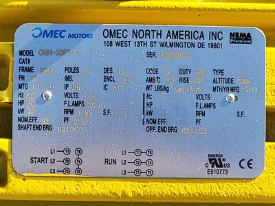 New | in-Stock OMEC OMN-326T-6 Motors (misc) British Columbia CA | Lenmark #248301