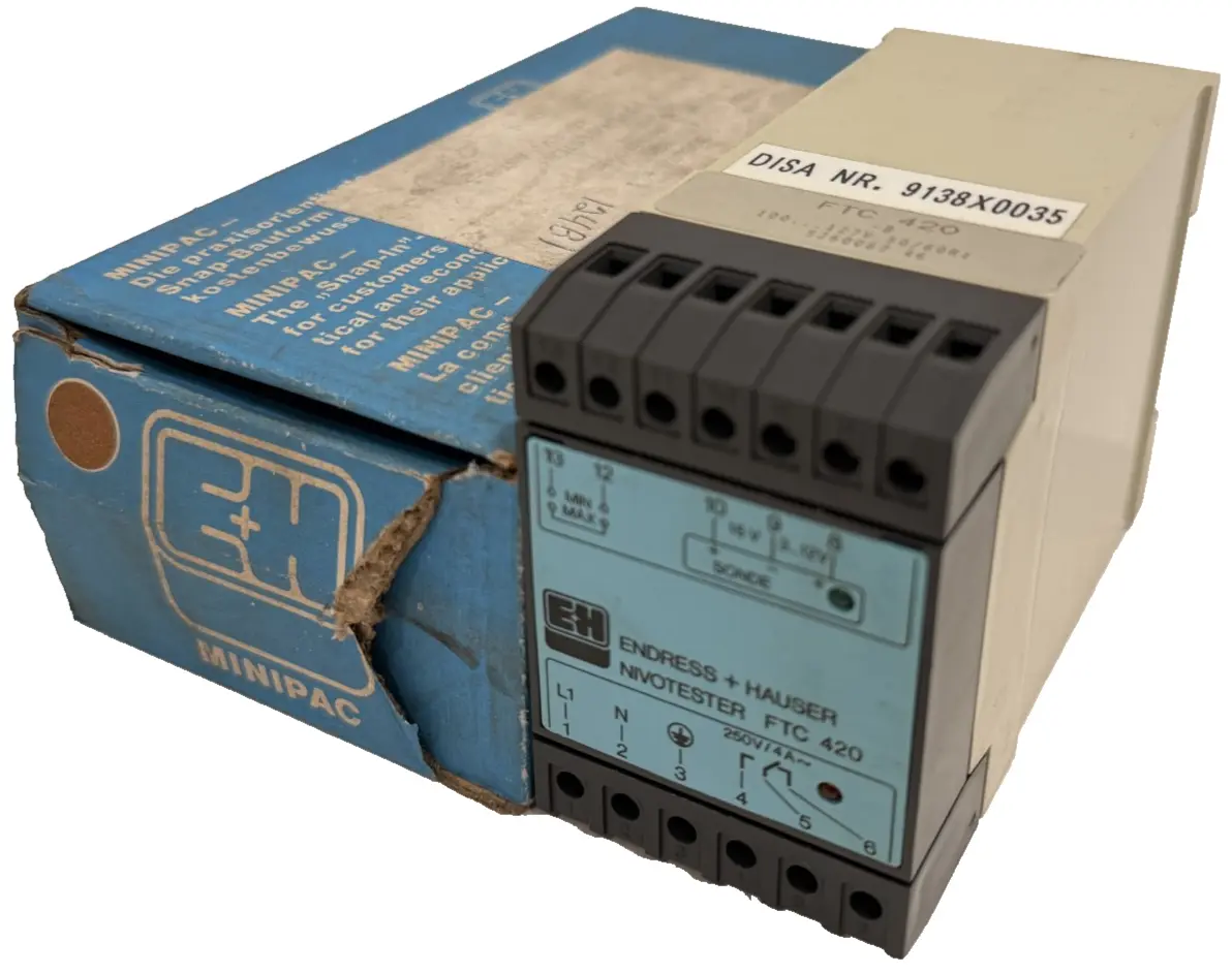 New | in-Stock ENDRESS+HAUSER FTC 420 Industrial Controls Michigan US | SB Industrial Supply #1210479