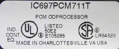 USED GE FANUC IC697PCM711T COPROCESSOR MODULE