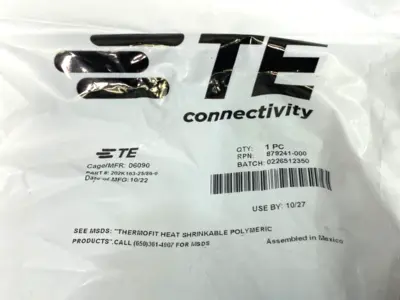 New | in-Stock TE Connectivity RAYCHEM Straight Heat Shrink Boot 06090 Heat Shrink Accessories Michigan US | Maverick Industrial Sales #1391337