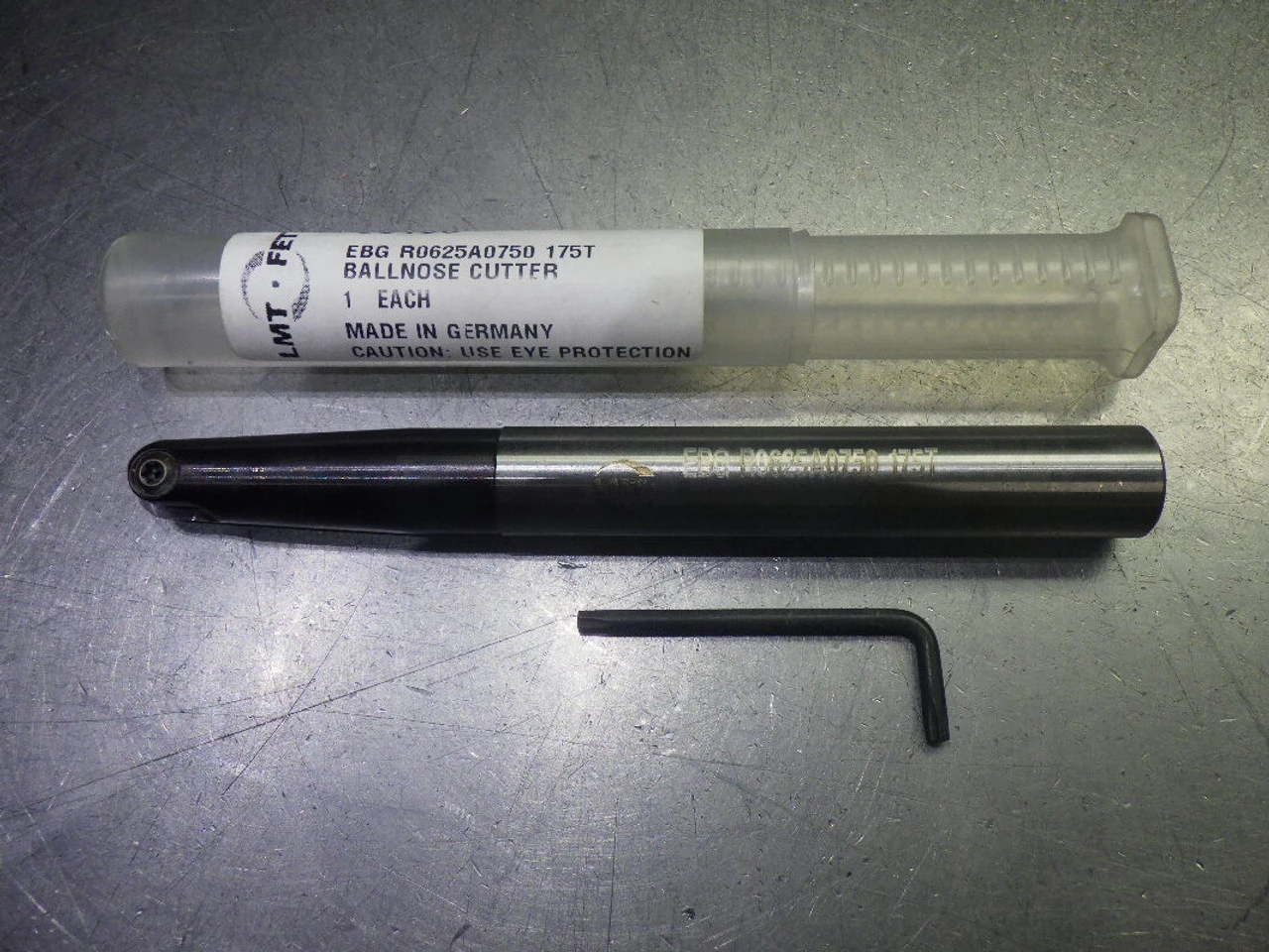 LMT 5/8" Indexable Ballnose Endmill 3/4" Shank EBG R0625A0750 175T (LOC1581)