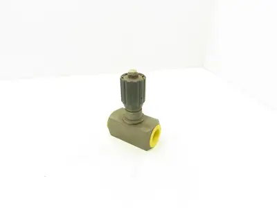 Hycon DRV-20-01.1/12 Hydraulic Flow Control Needle Valve 1-1/4 NPT 5000 PSI