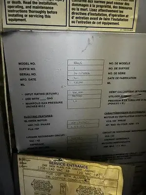 2009 HOBART HBA-2G Double Rack Oven Gas | Harvest Equipment and Fabrication Inc (2)