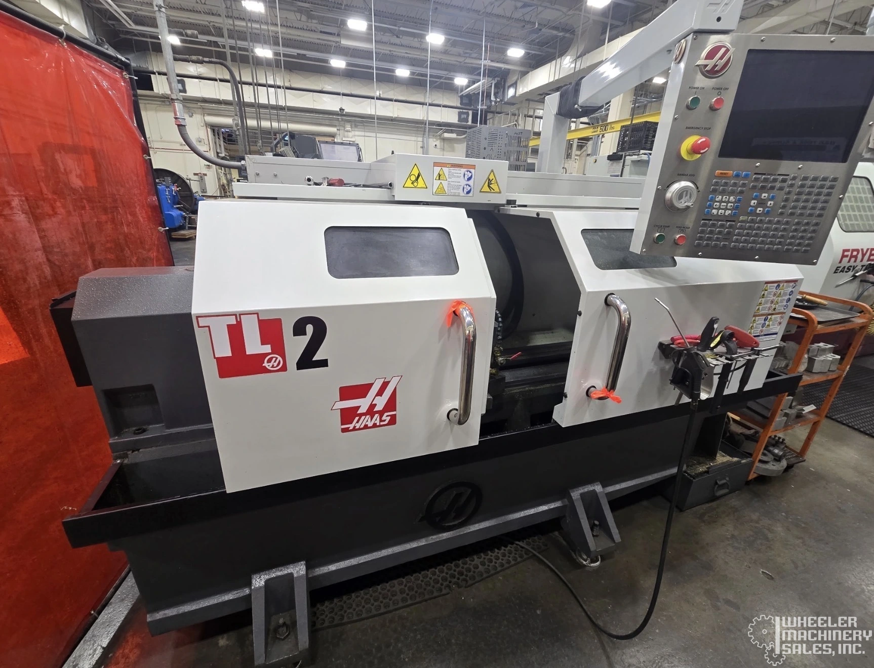 2015 Haas TL-2 CNC Lathe w/ Tailstock #8101 #2