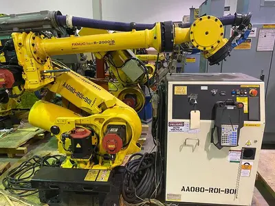 Used FANUC, VERY LARGE  QUANTITY VARIOUS MODELS & CAPACITES AVAILABLE Robots | Harbor Machinery Inc. #1283331