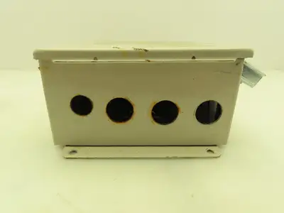 Hoffman A1008CH Electrical Enclosure JIC Junction Box 24 Terminal Strip 10x8x4"