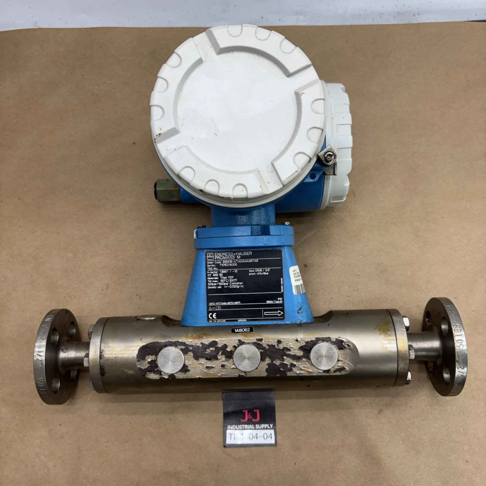 Used Endress+Hauser 83M08-ATADAAAAB7AB Meters - Misc Indiana US | J&J Industrial Supply #1319476