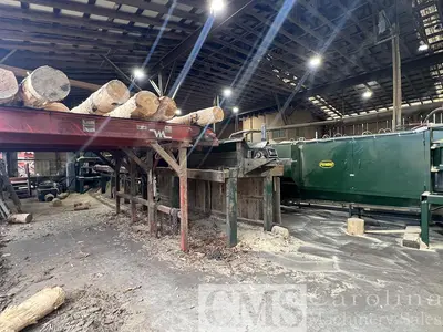 USED PENDU COMPLETE PENDU CUT STOCK OPERATION - SCRAGG, GANG RIP, STACKER