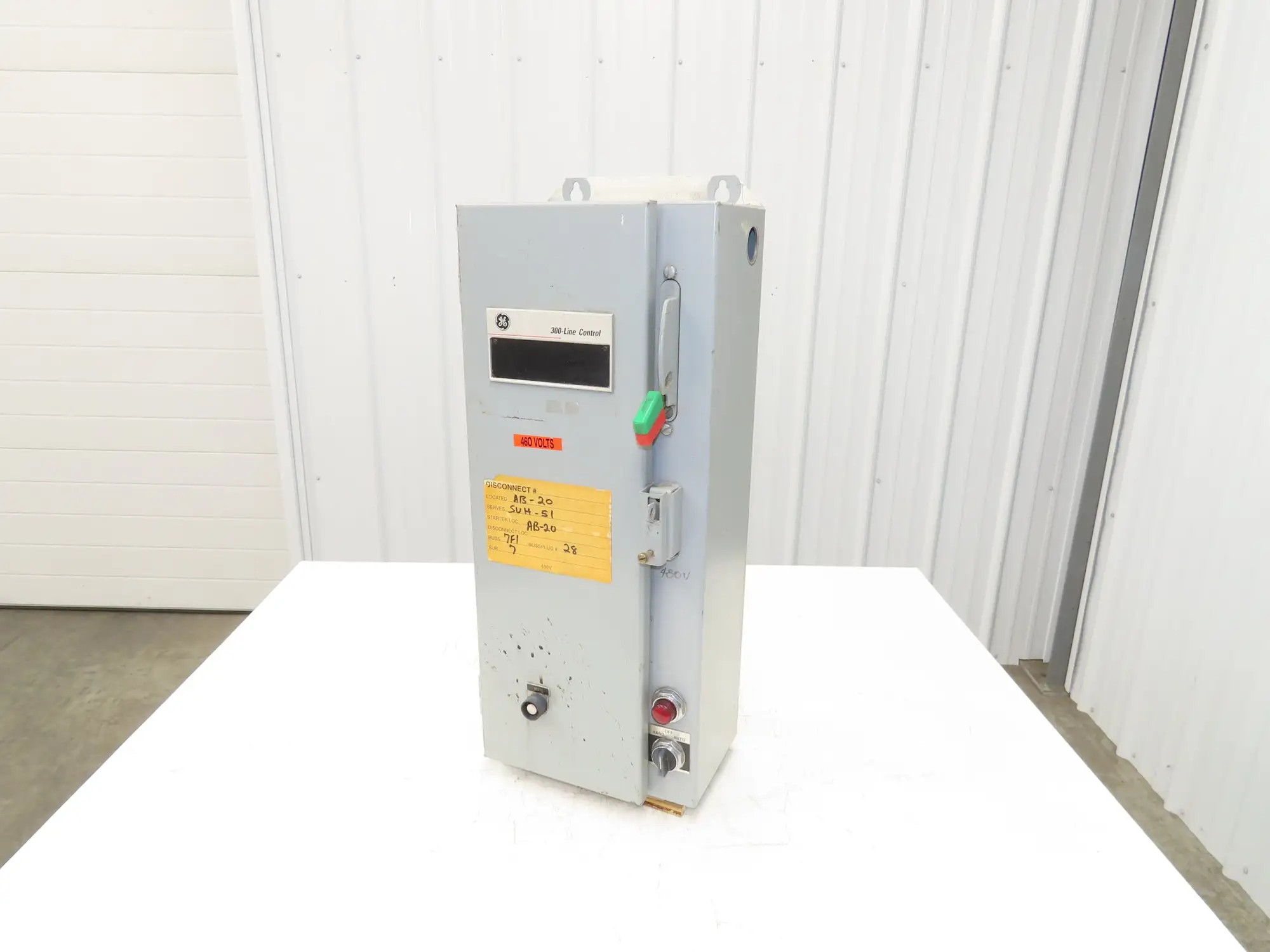 General Electric NP-161815-X Combination Motor Starter Fused 30 Amp 600VAC 10HP