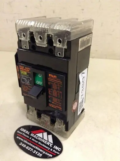 Used FUJI ELECTRIC SA33B-15 Circuit Breakers Michigan US | Ideal Machinery #582784