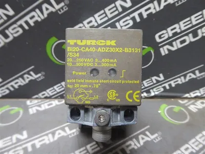 Turck Bi20-CA40-ADZ30X2-B3131/S34 Inductive Proximity Sensor New NIB