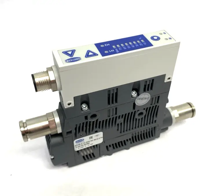 Used SCHMALZ COMPACT EJECTOR NARROW DESIGN SCPS 2-14 G02 NC M12-5 PNP Vacuum Systems | Maverick Industrial Sales #1101949