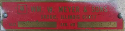 SPC9148  Valve 8 x 8 HD CS Wm Meyer rotary airlock feeder