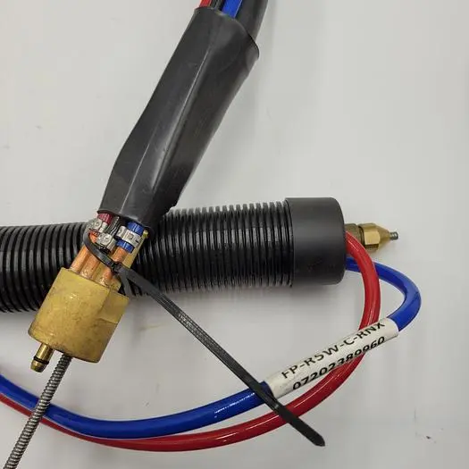 Used ABICOR BINZEL ABICOR BINZEL FP-R5W-C-RNX, WATER COOLED THRU ARM ROBOTIC CABLE Cable & Wire | ND Industrial Surplus #1219743