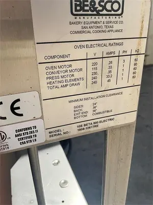 Used BE&SCO 10E Electric Cooking Equipment British Columbia CA | Surrey Food Equipment #1482179
