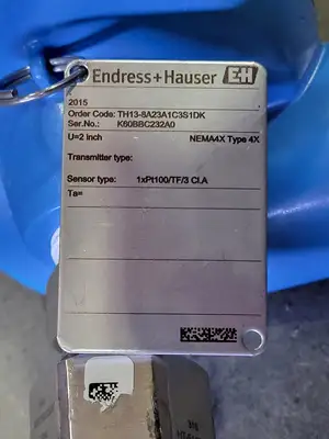USED ENDRESS+HAUSER TH13-8A23A1C3S1DK