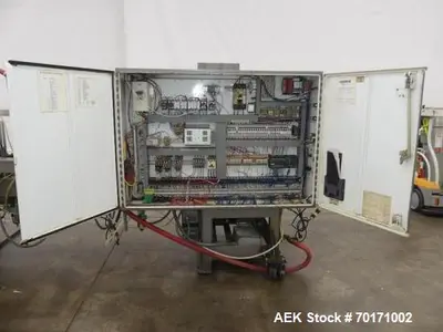 Used Ames MFG Bartelt IM10-11 Pouching Machine – Stand-Up Delta Bottom Zipper Bag Packaging System