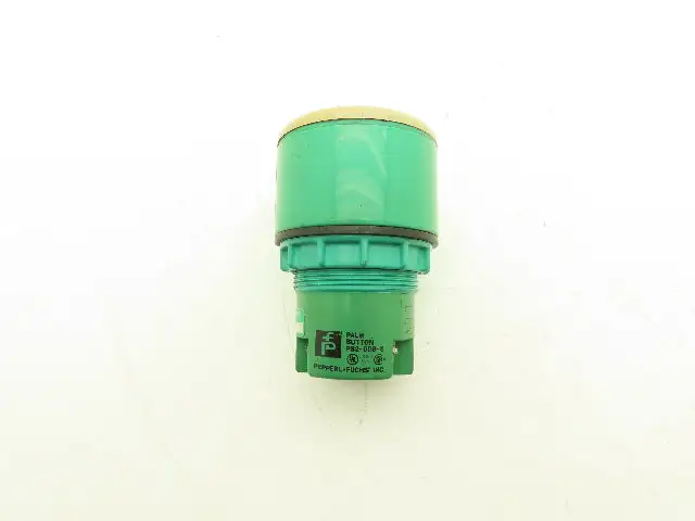Pepperl Fuchs PB2-008-6 Palm Button Relay 24VDC 100mA In 250VAC/90VDC 1A Out