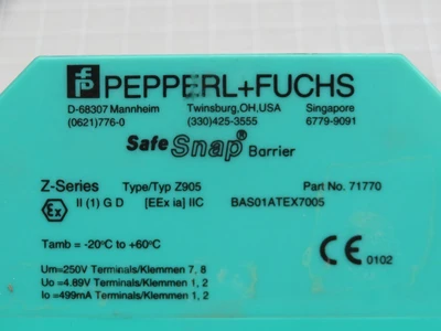 Used PEPPERL+FUCHS _UNKNOWN_ Industrial Controls Texas US | OCO Industrial #1721128