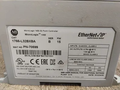 Allen-Bradley 1766-L32BXBA Other PLC Peripheral Modules | ESS Industrial Equipment Sales (5)