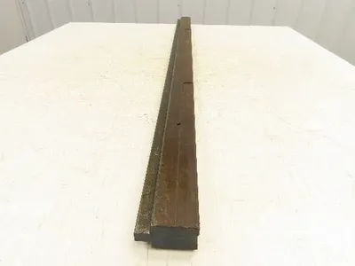 Press Brake Die 45-5/8" Long 90° V 1/2" W 5/16" D 1-13/16" H 1/2" Tang