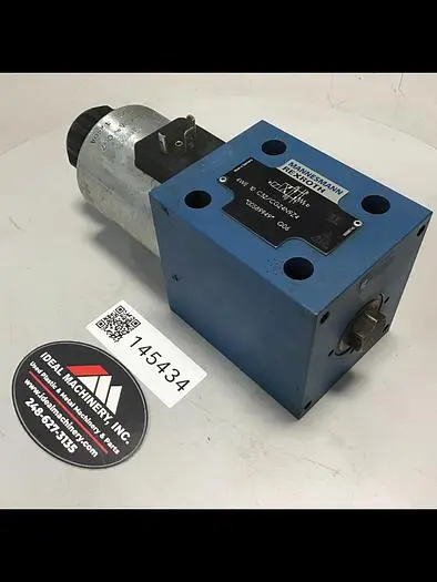 Used REXROTH 4WE10C32/CG24N9Z4 Valves/Fittings Michigan US | Ideal Machinery #694801