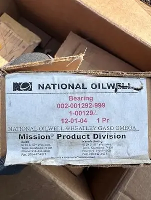 National Oilwell Bearings PN 002-001292-999