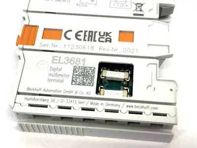 USED DIGITAL ETHERCAT DIGITAL MULTIMETER TERMINAL, 1-CHANNEL ANALOG INPUT