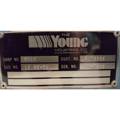 USED YOUNG INDUSTRIES, INC. LPW76864