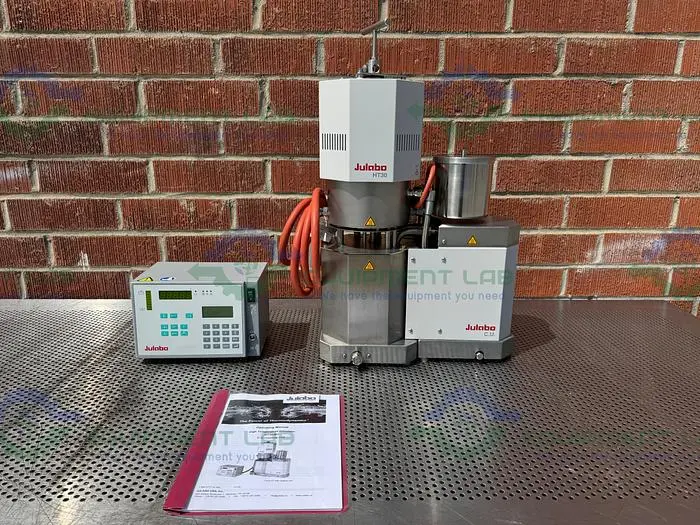 Used JULABO HT30 HIGH TEMPERATURE CIRCULATOR FORTE HT  +70 TO +400 °C W/ VACUUM PUMP Baths / Circulators California US | Equipment Lab #488762