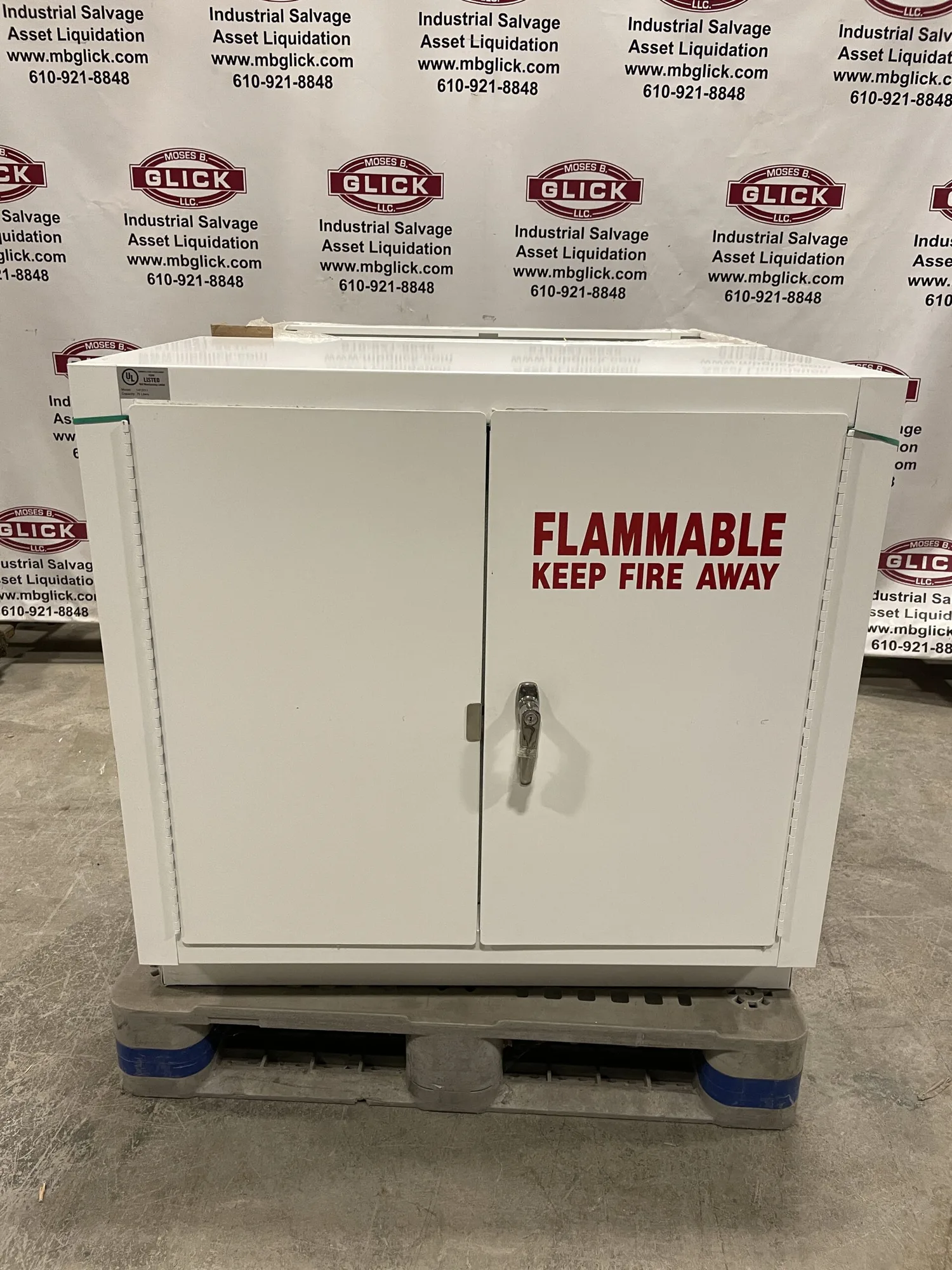 NEW Mott 1412011 36″ 75L Lab Undercounter Flammable Liquid Storage Cabinet
