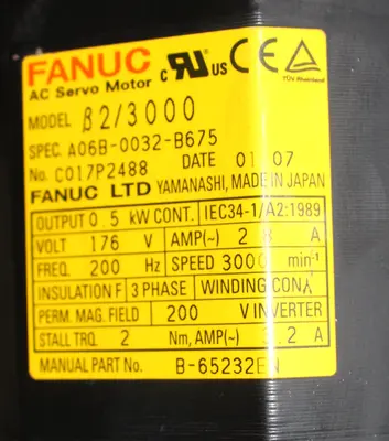 USED FANUC E09055-C138