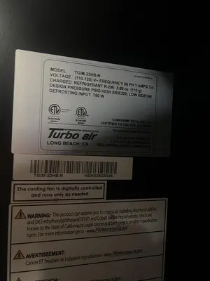 Used TURBO AIR TGIM-23HB-N Display Refrigerators Florida US | BAM Discount Restaurant Equipment #1393585