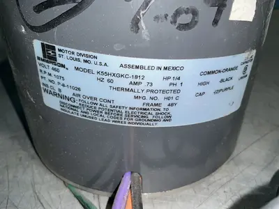 Used EMERSON K55HXGKC1812 Motors (misc) Ohio US | HGR 24 #1556813