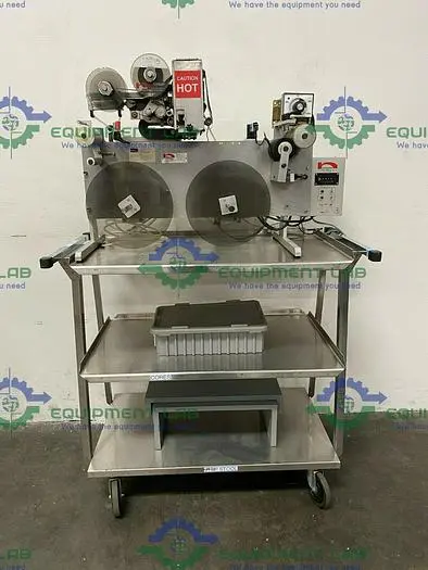 Used NORWOOD AK0-15 & L.I.S-404 HOT STAMPING IMPRINTER W/ STAMPING DIES Hot Stamp Thermal Coders & Printers California US | Equipment Lab #486919