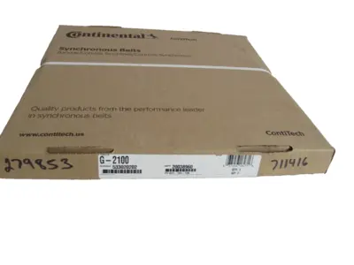 NEW CONTINENTAL G-2100 SYNCHRONOUS BELTS G2100