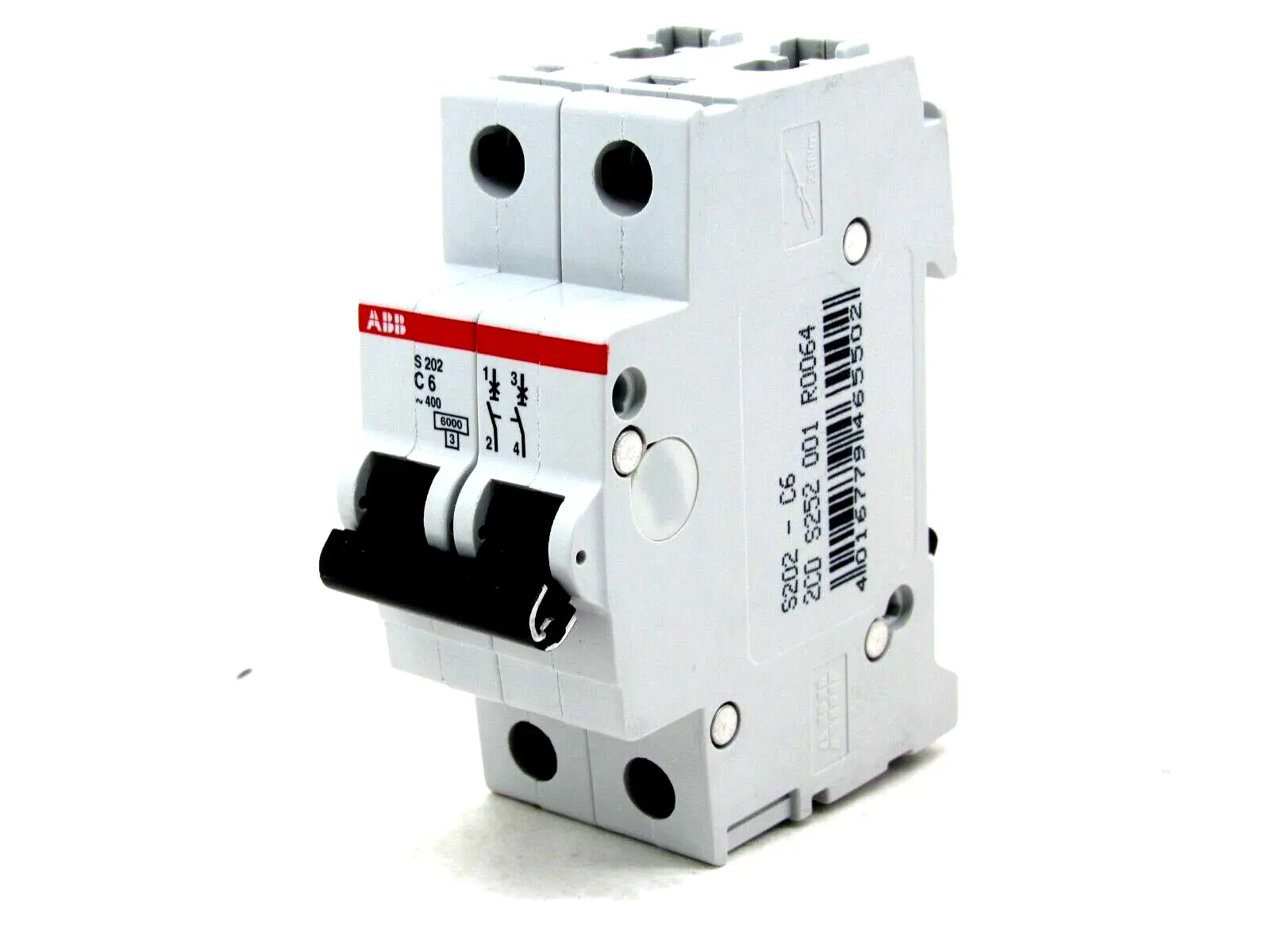 NEW ABB S202-C6 CIRCUIT BREAKER S202C6