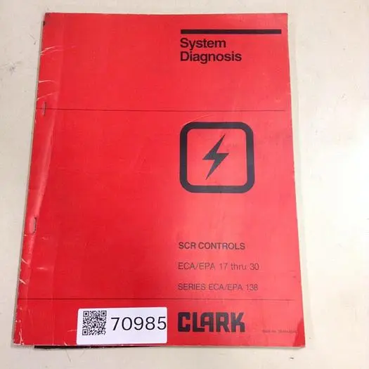 Used CLARK EQUIPMENT 59-854-0005 Manuals Michigan US | Ideal Machinery #567371