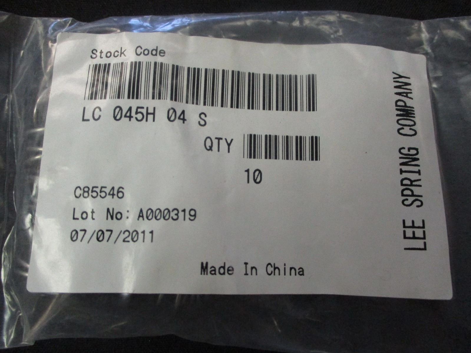 NEW Lee Springs LC-045H-04