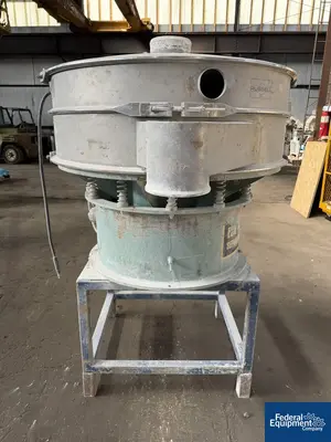 Used Russell 48" Russell Finex Screen, S/S, Single Deck Circular Screeners Ohio US | Federal Equipment Company #1339973