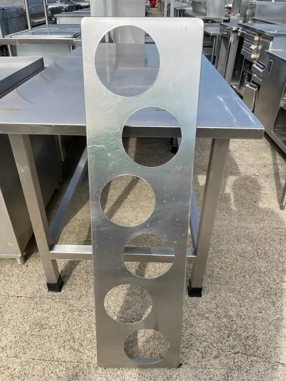 Used Falcon Restaurant Supply Used 48" Stainless Steel Soup Bar Insert 6-7/8" Openings - SS259 Food, Restaurant, & Bakery Parts & Accessories Illinois US | Falcon Restaurant Supply #1375867