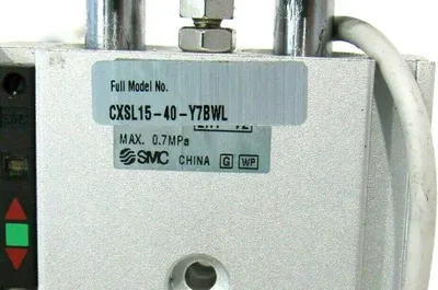 USED SMC CXSL15-40-Y7BWL CYLINDER CXSL1540Y7BWL